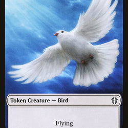 Bird // Kor Ally Double-Sided Token [Zendikar Rising Commander Tokens]