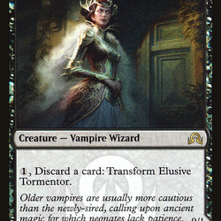 Elusive Tormentor // Insidious Mist (Buy-A-Box) [Shadows over Innistrad Promos]