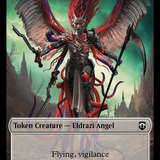 Eldrazi Angel // Copy Double-Sided Token [Modern Horizons 3 Commander Tokens]