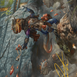 Agate Instigator // Agate Instigator (ABLB-033) (Borderless) [Bloomburrow Art Series] Foil