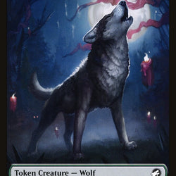 Wolf (013) // Treasure (015) Double-Sided Token [Challenger Decks 2022 Tokens]