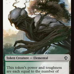 Copy // Elemental (0010) Double-Sided Token [Lorwyn Eclipsed Tokens]