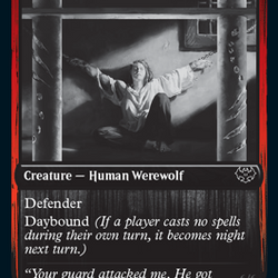 Weary Prisoner // Wrathful Jailbreaker [Innistrad: Double Feature]