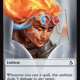 Chandra, Chill of Compliance // Chandra, Torch of Defiance Double-Sided Token [Reality Fracture Tokens]