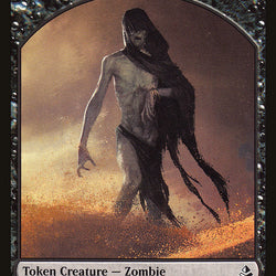 Vizier of Many Faces // Zombie Double-Sided Token [Amonkhet Tokens]