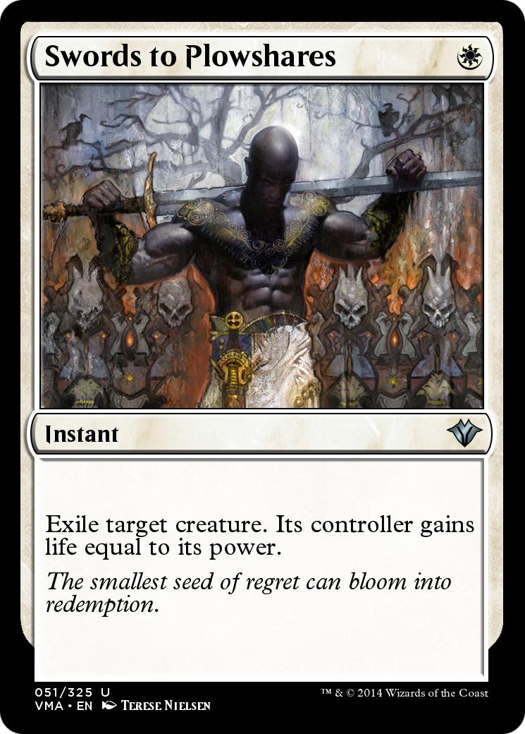Swords to Plowshares (VMA-051) [Vintage Masters]