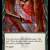 Lace with Bloodrot (Red) [OUT112] (Outsiders)  Rainbow Foil