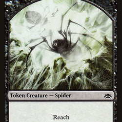 Spider // Saproling Double-Sided Token [Planechase Anthology Tokens]