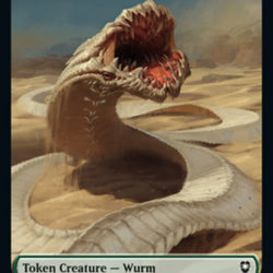 Phyrexian Beast // Wurm Double-Sided Token [Commander Legends: Battle for Baldur's Gate Tokens]