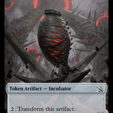 Incubator // Phyrexian (17) Double-Sided Token [March of the Machine Tokens]