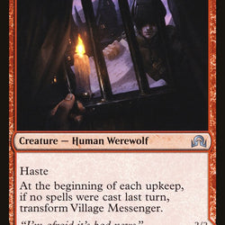 Village Messenger // Moonrise Intruder [Shadows over Innistrad]