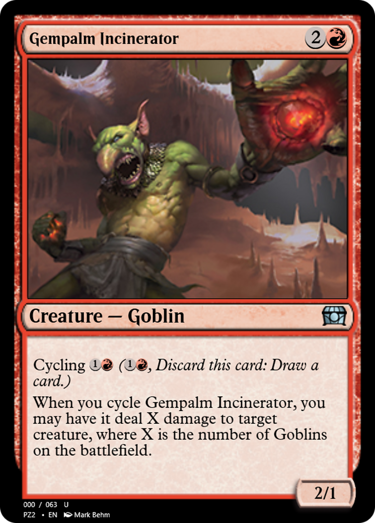Gempalm Incinerator (PZ2-65855) [Treasure Chest] Foil