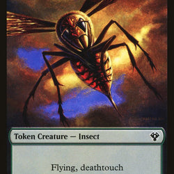 Spirit // Insect (013) Double-Sided Token [Commander 2020 Tokens]