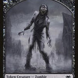 Zombie // Golem Double-Sided Token [Modern Horizons Tokens]