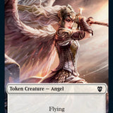 Angel // Clue Double-Sided Token [Innistrad: Crimson Vow Commander Tokens]