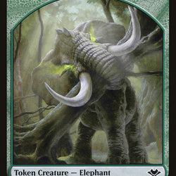 Illusion (005) // Elephant (012) Double-Sided Token [Modern Horizons Tokens]