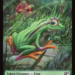 Hero (0008) // Frog Double-Sided Token [FINAL FANTASY Tokens]