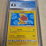 CGC 8.5 Ash's Pikachu (SM114) [XY: Black Star Promo]