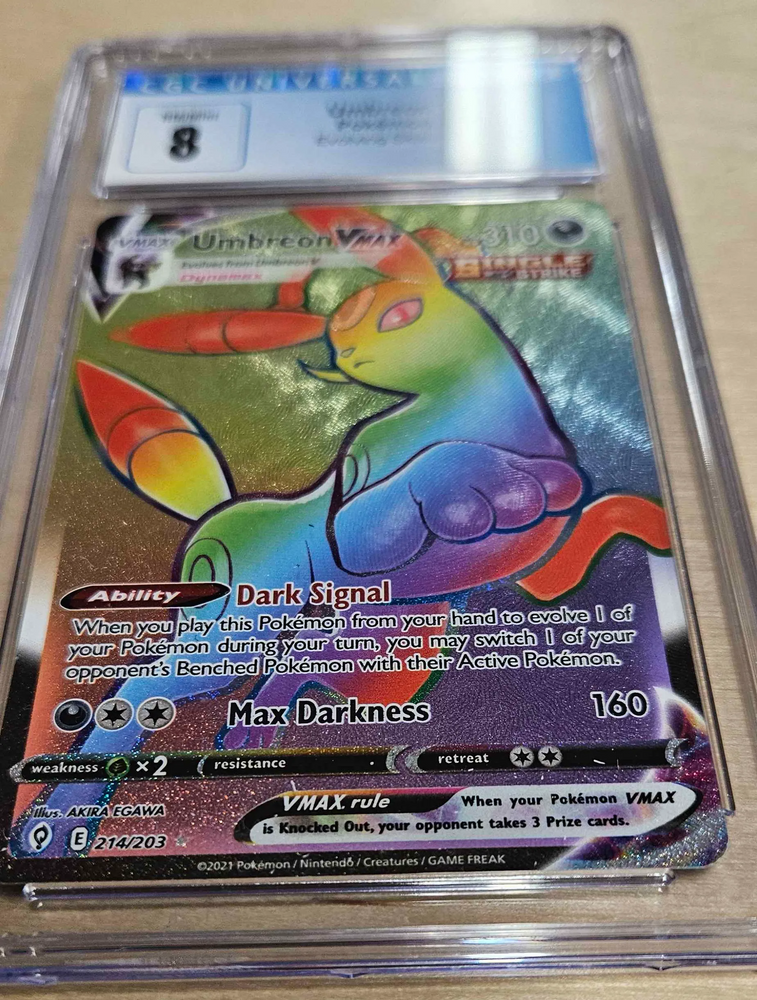 CGC 8 Umbreon VMAX (214/203) [Sword & Shield: Evolving Skies]