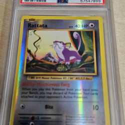 PSA 8 Reverse Holofoil Rattata (66/108) [XY: Evolutions]