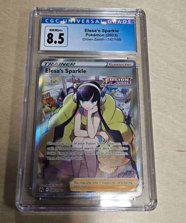 CGC 8.5 Elesa's Sparkle (147/159) [Sword & Shield: Crown Zenith]