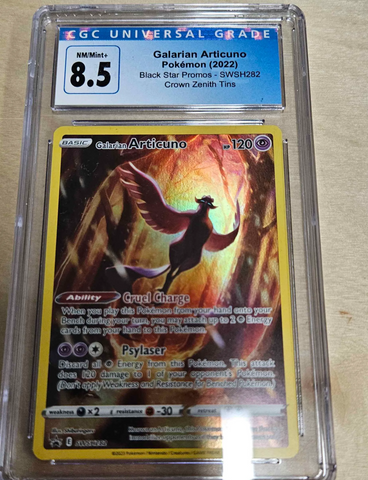 CGC 8.5 Galarian Articuno (SWSH282) [Sword & Shield: Black Star Promo]