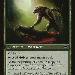 Scorned Villager // Moonscarred Werewolf [Dark Ascension]