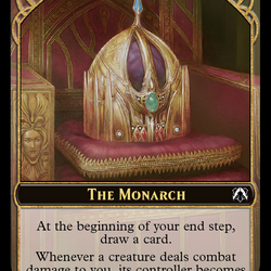The Monarch // Shapeshifter Double-Sided Token [March of the Machine Commander Tokens]