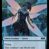 Faerie // Food (0013) Double-Sided Token [Wilds of Eldraine Tokens]