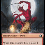 Wolf // Devil Double-Sided Token [Innistrad: Midnight Hunt Tokens]