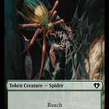 Elemental (0024) // Spider Double-Sided Token [Commander Masters Tokens]
