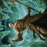 Draugr Necromancer // Draugr Necromancer (ASKHM-022) (Borderless) [Art Series: Kaldheim]