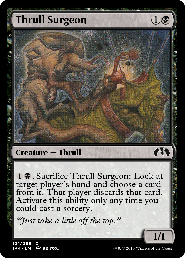 Thrull Surgeon (TPR-121) [Tempest Remastered] Foil