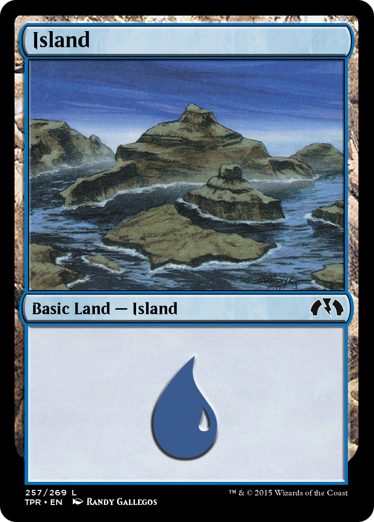 Island (TPR-257) [Tempest Remastered] Foil