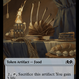 Mouse // Food (0010) Double-Sided Token [Wilds of Eldraine Tokens]