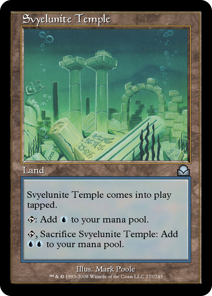 Svyelunite Temple (ME2-237) [Masters Edition II]