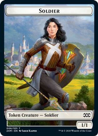 Soldier Token (2XM-006) [Double Masters]