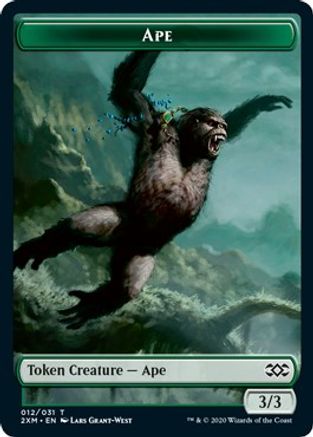 Ape Token (2XM-012) [Double Masters]