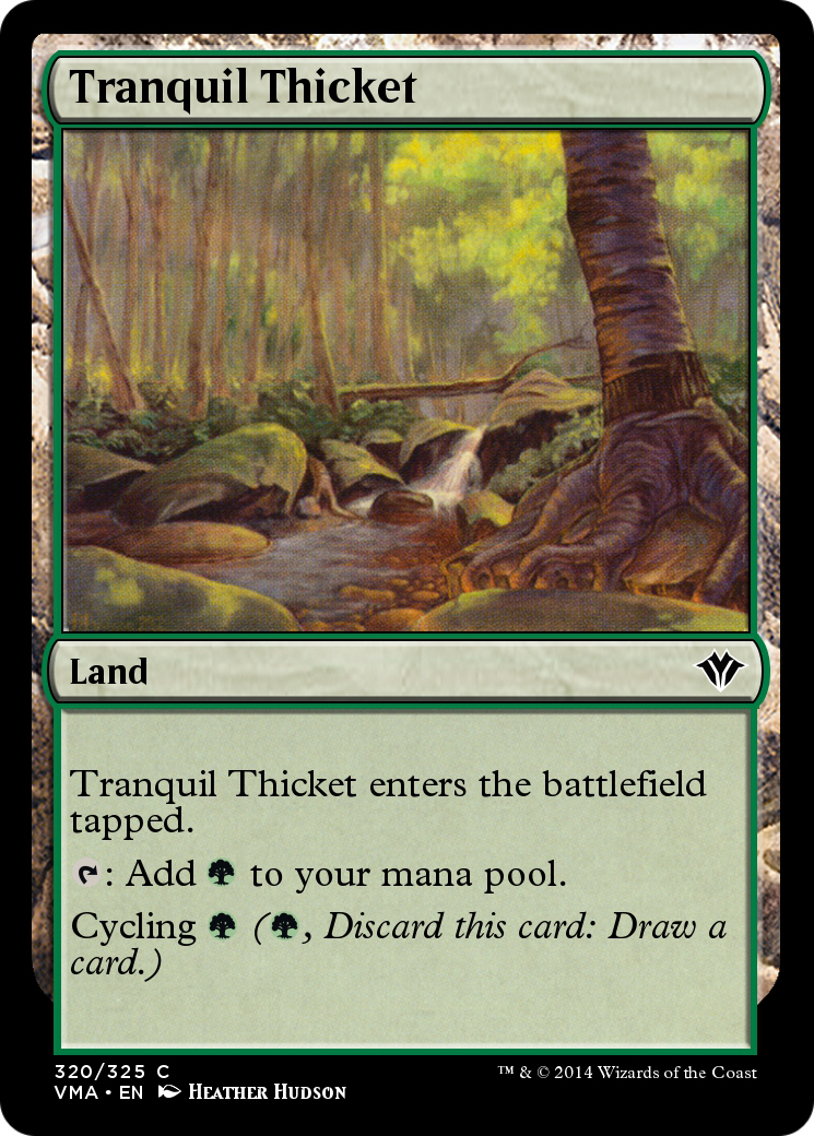 Tranquil Thicket (VMA-320) [Vintage Masters]