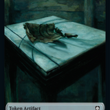 Scrap // Phyrexian Myr Double-Sided Token [The Brothers' War Commander Tokens]