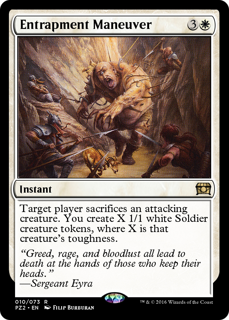 Entrapment Maneuver (PZ2-010) [Treasure Chest] Foil