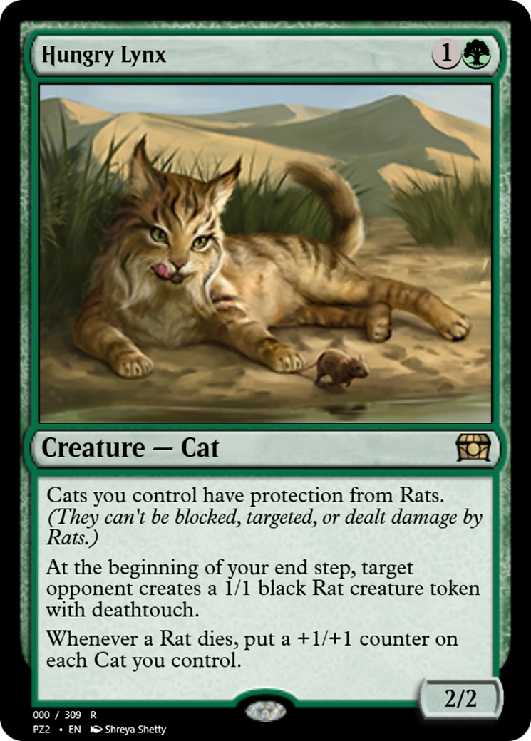 Hungry Lynx (PZ2-65711) [Treasure Chest] Foil