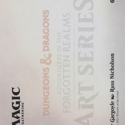 Cloister Gargoyle // Cloister Gargoyle (AAFR-065) (Borderless) [Adventures in the Forgotten Realms Art Series] Foil