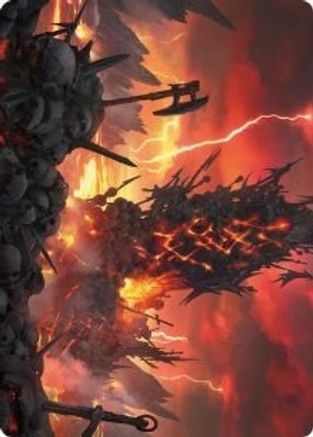 Immersturm Skullcairn Art Card (ASKHM-071) [Art Series: Kaldheim]