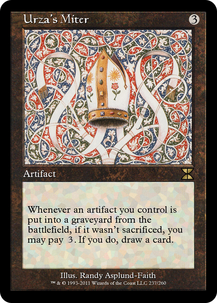 Urza's Miter (ME4-237) [Masters Edition IV]