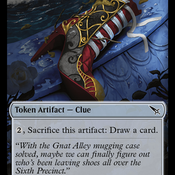Thopter (0020) // Clue (0015) Double-Sided Token [Murders at Karlov Manor Tokens]