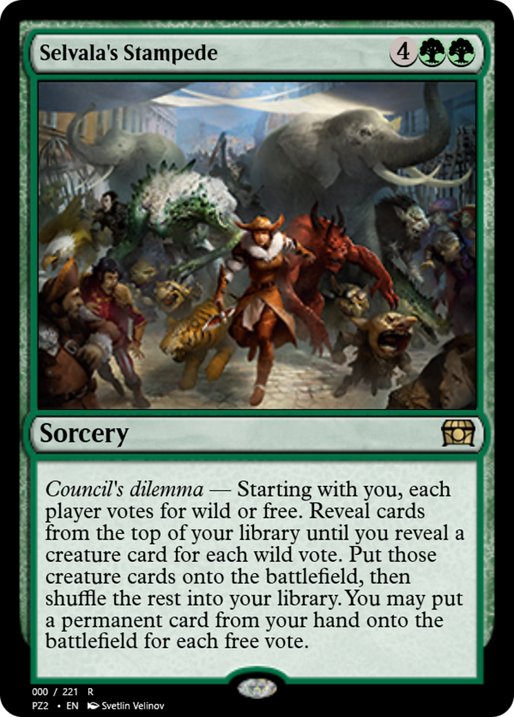 Selvala's Stampede (PZ2-65787) [Treasure Chest]