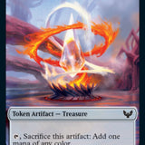 Elemental // Treasure Double-Sided Token [Strixhaven: School of Mages Tokens]