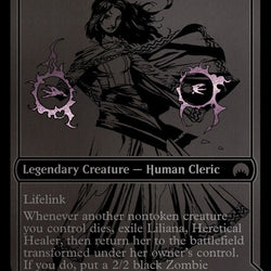 Liliana, Heretical Healer // Liliana, Defiant Necromancer [San Diego Comic-Con 2015]