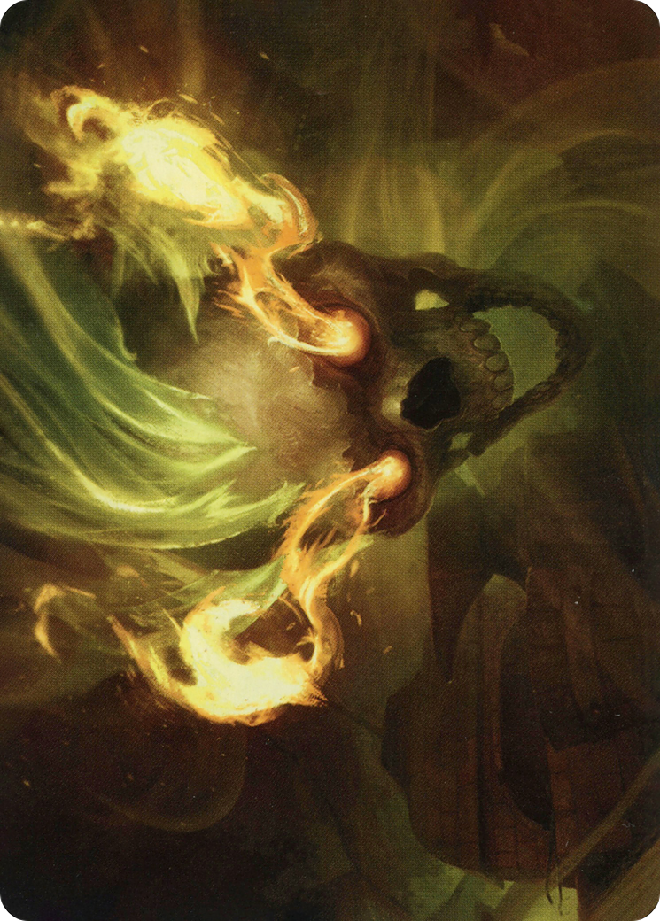 Flameskull // Flameskull (AAFR-014) (Borderless) [Adventures in the Forgotten Realms Art Series]